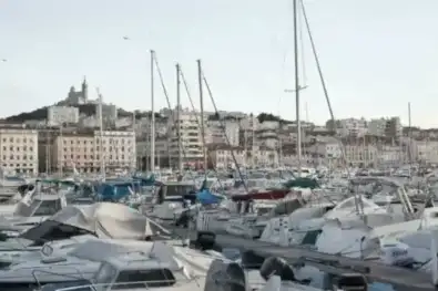 Vieux port à Marseille
